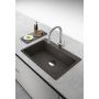 Franke Maris MRG 610-73 FTL zlewozmywak granitowy 78x50 cm łupkowy szary 114.0716.337 zdj.3