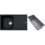 Franke Urban zlewozmywak granitowy z wkładką ociekową 86x50 cm onyx 114.0743.078 zdj.1
