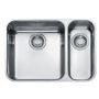 Franke Largo zlewozmywak stalowy 57,2x42 cm stal szczotkowana 122.0739.182 zdj.1