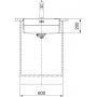 Franke Box Pro BXX PRO 210-50 TL zlewozmywak stalowy 53x51 cm stal szlachetna 127.0749.856 zdj.3