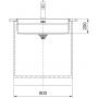 Franke Box Pro BXX PRO 210/110-70 zlewozmywak stalowy 73x44 cm stal szlachetna 127.0749.859 zdj.3