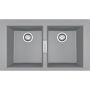 Franke Sirius 2.0 zlewozmywak Tectonite 86x50 cm kamienny szary 143.0618.701 zdj.1