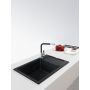 Franke Maris zlewozmywak granitowy 78x50 cm czarny 114.0693.520 zdj.3