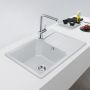 Franke Urban UBG 611-78 XL GSC zlewozmywak 78x50 cm Fragranite biały polarny 114.0687.280 zdj.4
