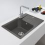Franke Urban UBG 611-78 XL GSC zlewozmywak 78x50 cm Fragranite kamienny szary 114.0687.281 zdj.4