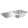 Grohe K500 zlewozmywak stalowy 100x50 cm stal szlachetna 31563SD1 zdj.2
