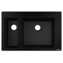Hansgrohe S51 S510-F635 zlewozmywak 77x51 cm SilaTec grafitowa czerń 43315170 zdj.1
