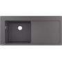 Hansgrohe S 51 zlewozmywak granitowy 105x41,5 cm szary kamień 43330290 zdj.1