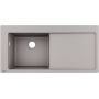 Hansgrohe S 51 zlewozmywak granitowy 105x41,5 cm szary beton 43330380 zdj.1