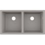 Hansgrohe S 51 zlewozmywak granitowy 82x45 cm szary beton 43434380 zdj.1