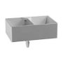 Keramag City zlewozmywak ceramiczny 90 cm podwójny 350490-000 zdj.1