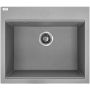 Laveo Tau zlewozmywak granitowy 57x50 cm szary SBT510Y zdj.1