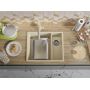 Primagran Duo Slim zlewozmywak granitowy 56x47 cm beżowy MLDKB-X0#N zdj.3