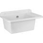 Pyramis Top umywalka ogrodowa 50,5x34,5 cm biała 070179101 zdj.1