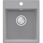 Primagran Ryga zlewozmywak granitowy 44x38 cm szary MYAKS-A0#N zdj.1