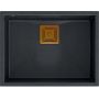 Quadron David 50 komora podwieszana 55x42 cm black diamond/miedziany HQD5542U8-C1 zdj.1