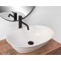 Rea Roma umywalka 56x40 cm nablatowa owalna biała REA-U5600 zdj.3