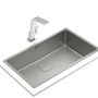 Teka Flexlinea zlewozmywak stalowy 75x44 cm stal 115000063 zdj.6