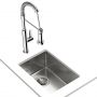 Teka Be Linea zlewozmywak stalowy z syfonem 49x44 cm 115000006 zdj.8