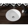 Vayer Boomerang umywalka 35 cm podblatowa okrągła biała 035.035.012.3-5.0.2.0 A zdj.6