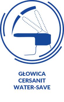 GŁOWICA CERSANIT WATER SAVE