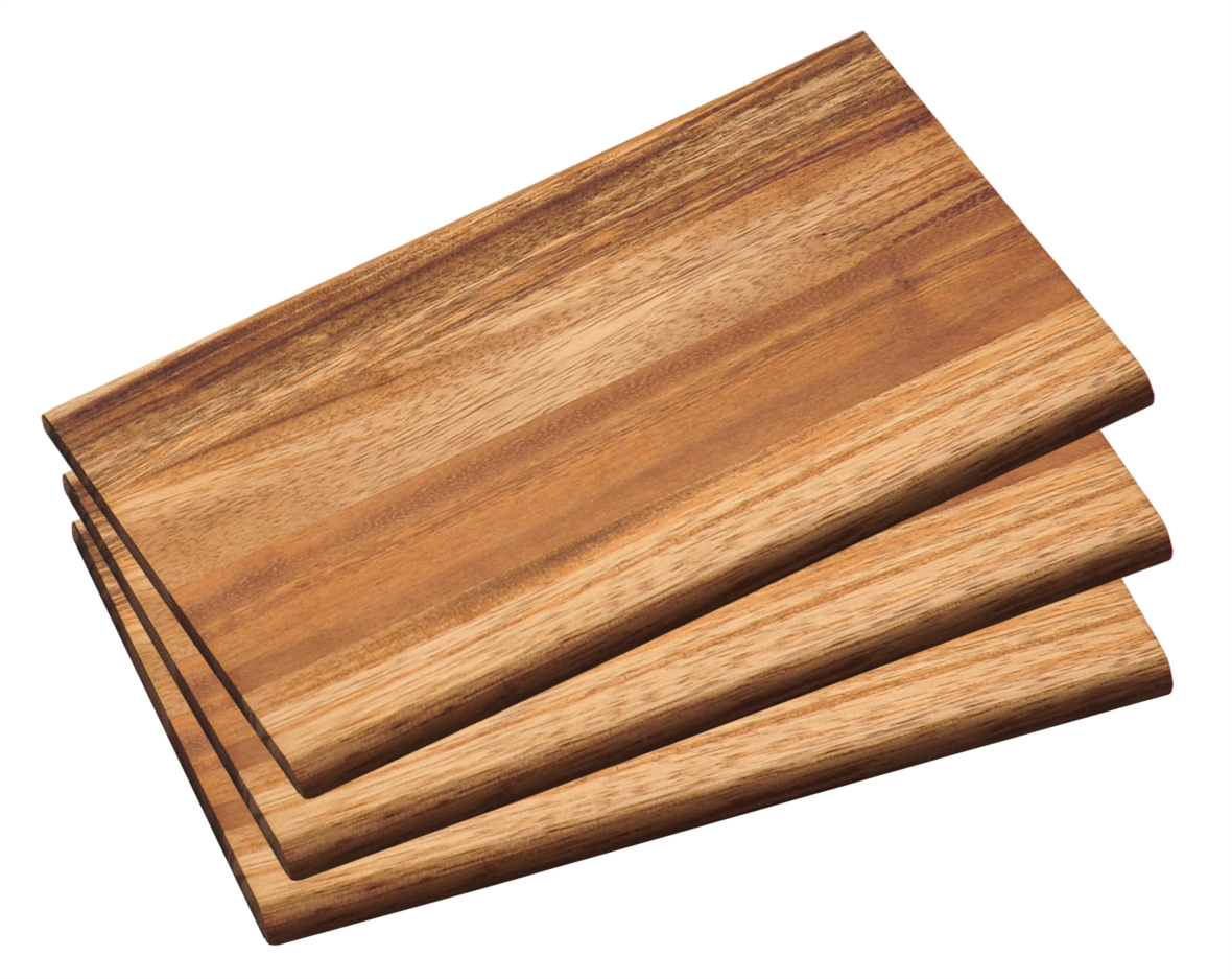 Kesper deska kuchenna 23x15 cm 3 szt zestaw do krojenia drewno akacjowe 28403
