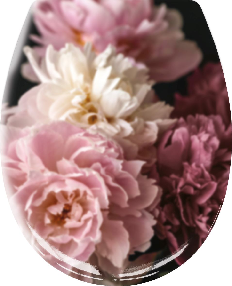 Kleine Wolke Rosemarie deska sedesowa uniwersalna wolnoopadająca kwiaty 1853428075