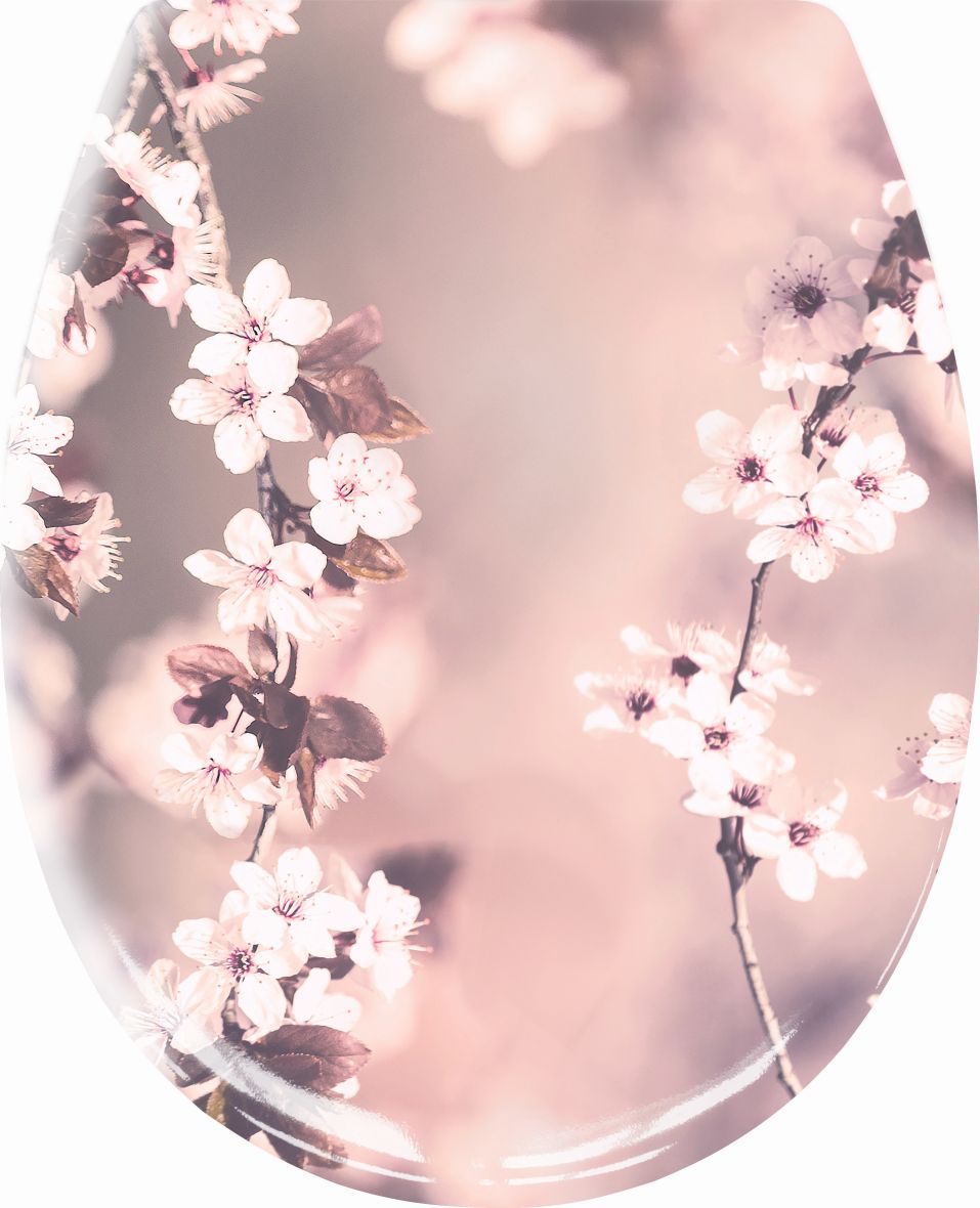 Kleine Wolke Blossom deska sedesowa uniwersalna wolnoopadająca kwiaty 1857401075