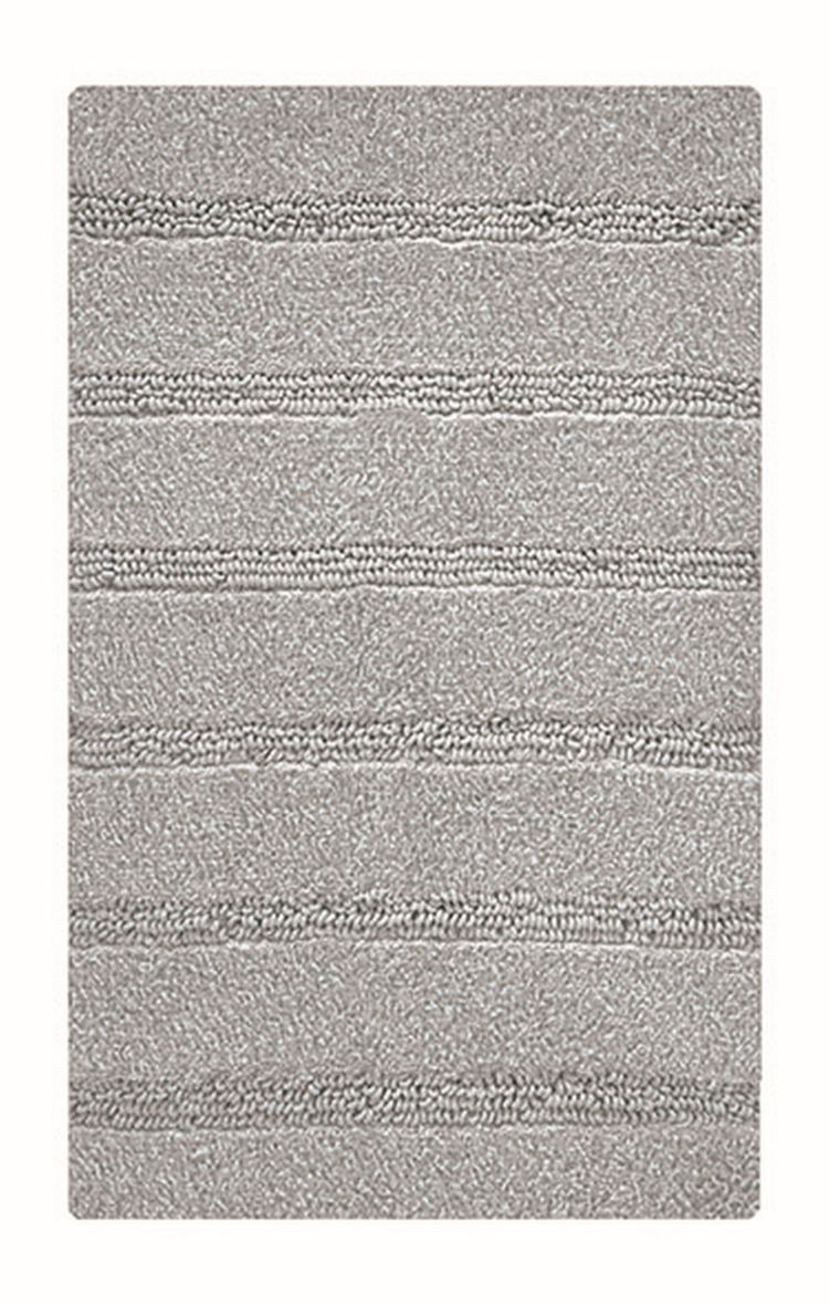 Kleine Wolke Monrovia dywanik łazienkowy 120x70 cm szary 4094977225