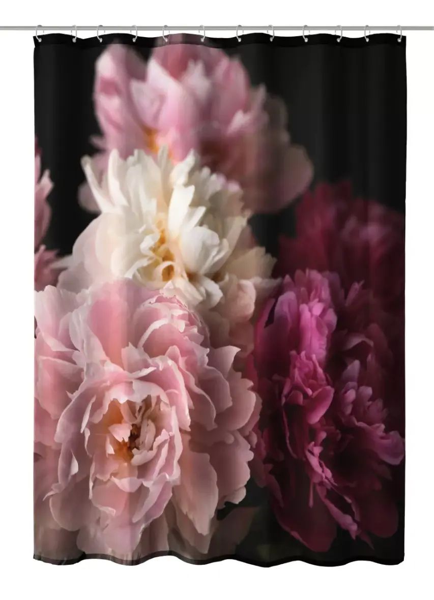 Kleine Wolke Rosemarie zasłona prysznicowa 180x200 cm kwiaty 5940428305