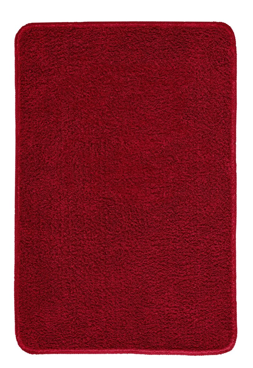 Kleine Wolke Marco dywanik łazienkowy 50x60 cm poliester czerwony 9184468433
