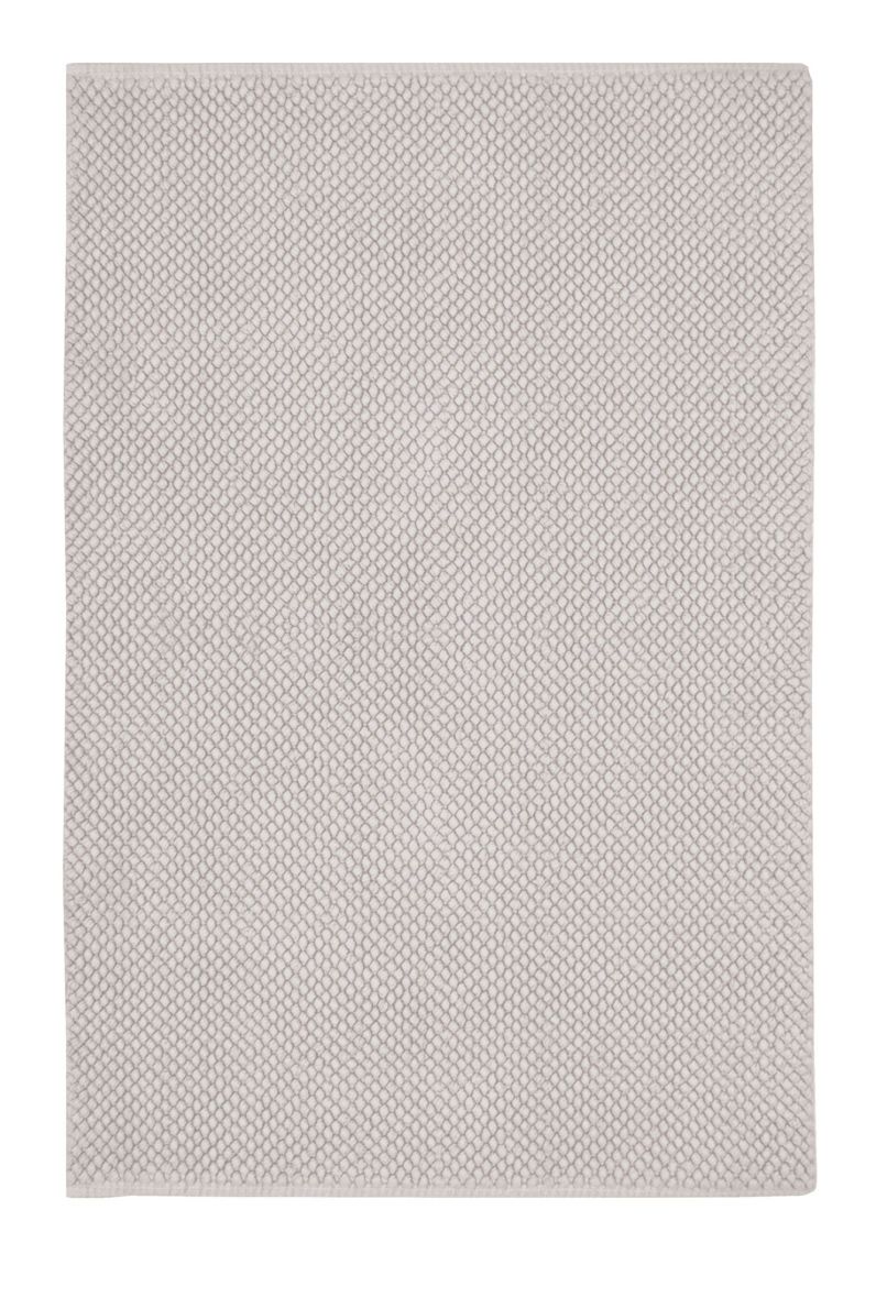 Kleine Wolke Punto dywanik łazienkowy 90x60 cm prostokątny szary 9182158519