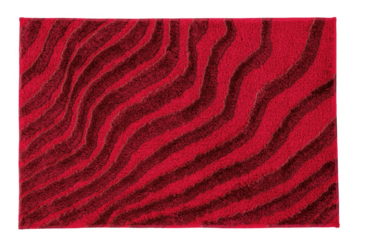 Kleine Wolke Terrace dywanik łazienkowy 120x70 cm czerwony 9183453225