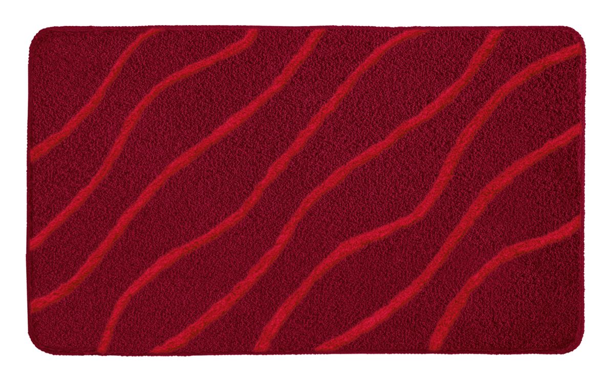 Kleine Wolke Tram dywanik łazienkowy 100x60 cm czerwony 9189468360