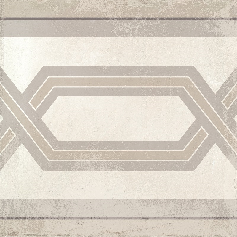 Monopole Avenue Grey Edge dekor ścienno-podłogowy 18,7x18,7 cm