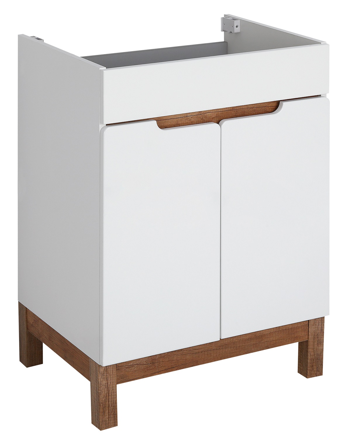 Astor Spek szafka 60 cm podumywalkowa stojąca biały połysk AM-SKU-610-70