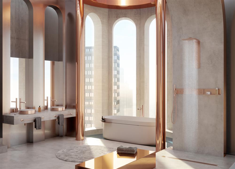 Axor Suite półka do wanny owalnej chrom 42006000