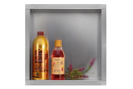 Balneo Wall-Box No Rim Inox półka wnękowa 30x30x10 cm inox OB-IN2-NR