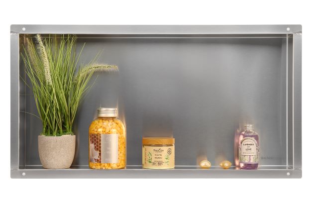 Balneo Wall-Box No Rim Inox półka wnękowa 30x60x7 cm inox OB-IN3-NR
