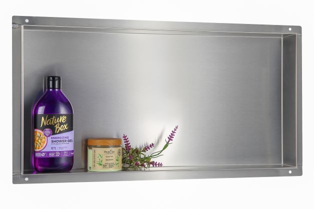 Balneo Wall-Box No Rim Inox półka wnękowa 30x90x10 cm inox OB-IN6-NR