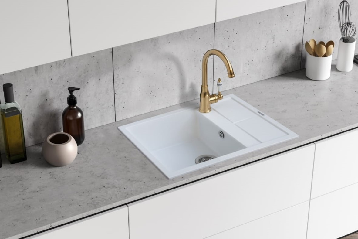 Berg Indygo bateria kuchenna stojąca złoty połysk 17033G