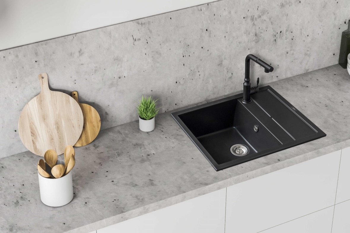 Berg Retro WW bateria kuchenna stojąca czarna 830157B