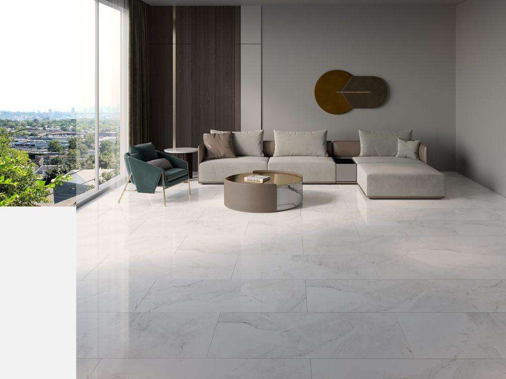 Cil Decor Bien płytka podłogowa 120x60 cm beżowa-biała-mix kolorów