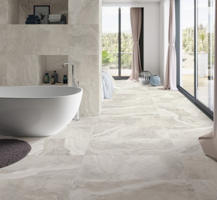 Cristacer Trav. di Caracalla Bianco płytka ścienno-podłogowa 120x60 cm