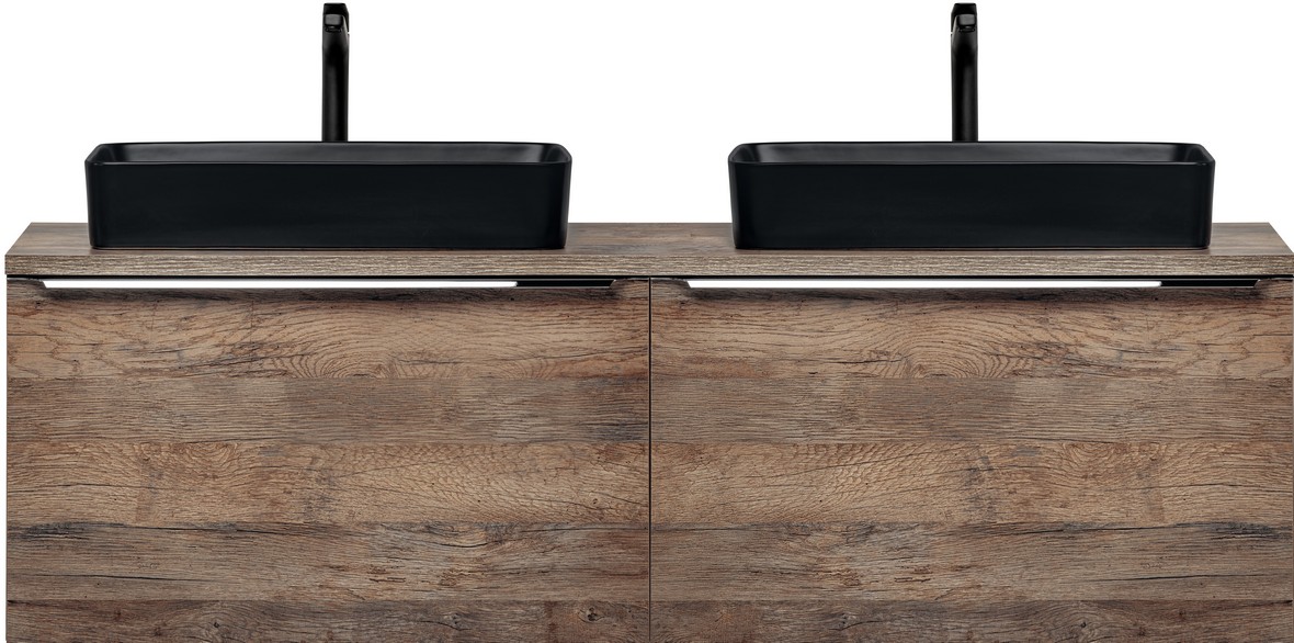 Comad Sante Fe Oak blat naszafkowy 120,4x46 cm dąb SANTAFEOAK89-120-A