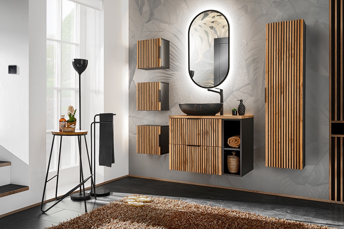 Comad Xilo regał 46x57 cm XILO BLACK 81-01-A