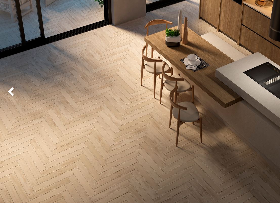 Durstone Michigan płytka ścienno-podłogowa 60x10 cm beżowa-szara