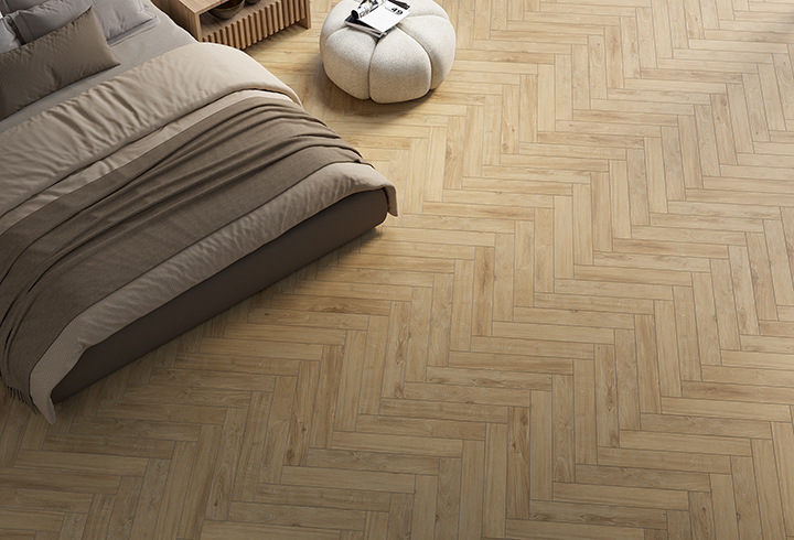 Durstone Michigan płytka ścienno-podłogowa 60x10 cm brązowa