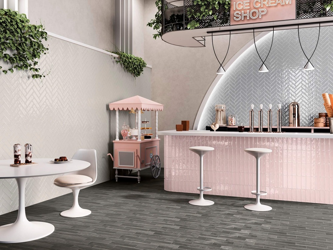 El Barco Kendal dekor ścienny 20x6,5 cm beżowa-biała