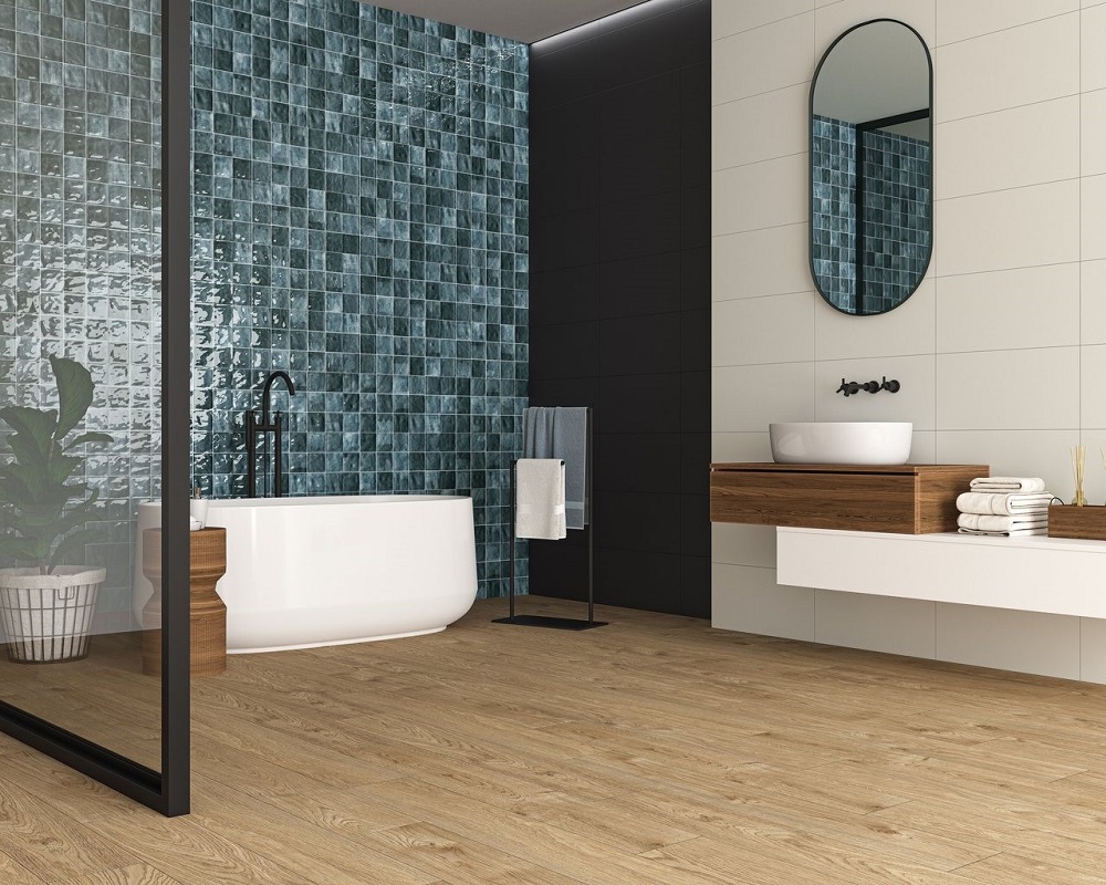 Ecoceramic Cool Blue płytka ścienna 31,6x60 cm